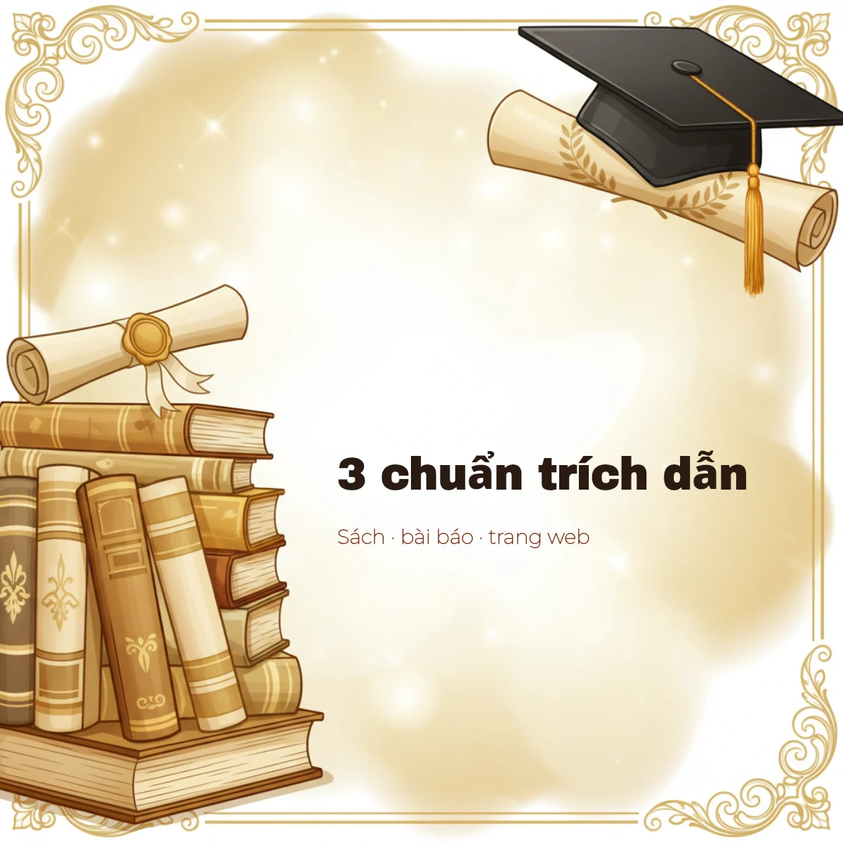Ba chuẩn trích dẫn sinh viên hay gặp: sách, bài báo, trang web