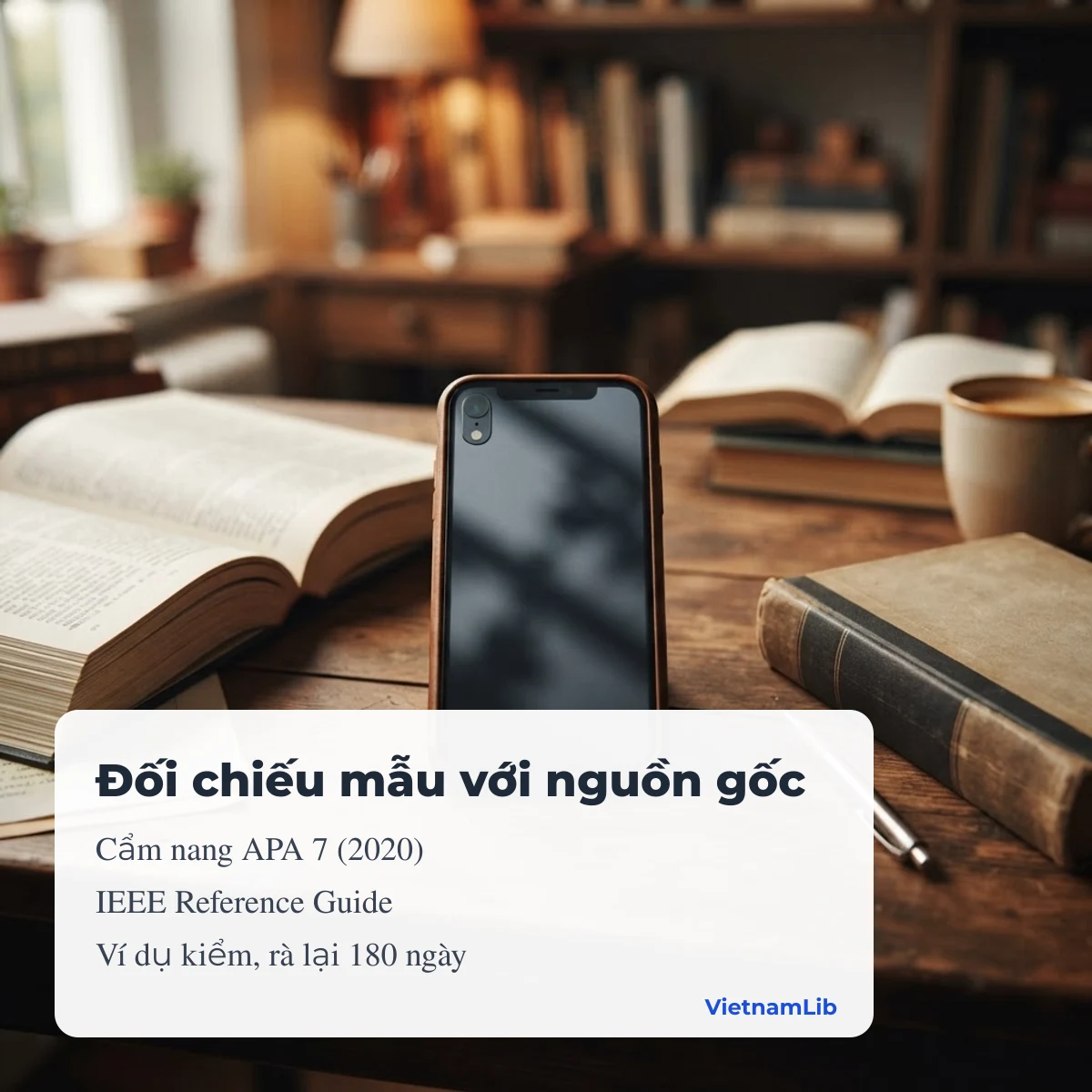 Cách VietnamLib đối chiếu mẫu trích dẫn với hướng dẫn gốc